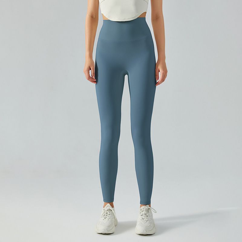 Export Double-Sided Sanding Yoga Pants No T Line Nude Feel Hip Lifting Waist Outdoor Running Sports Slim Fit Fitness Pants Outwear