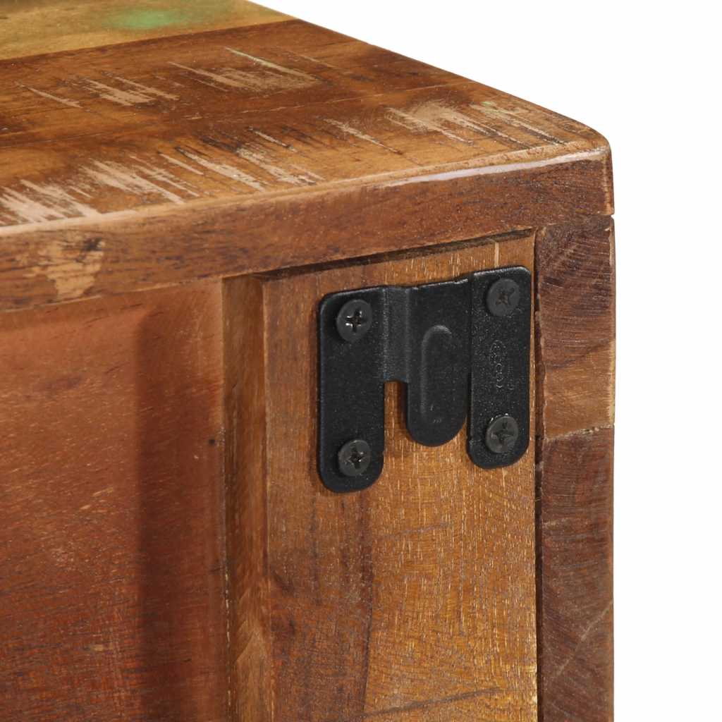 TV Wall Cabinet 80 X 30 X 19 Cm Solid Reclaimed Wood