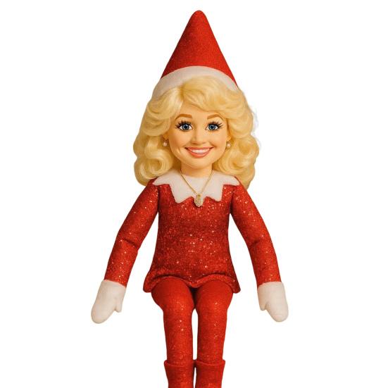 Elf Doll Plush Toy Fine Workmanship Handcrafted Stuffed Elf Toy
