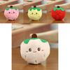 Adorable Strawberry Plush Keychain Soft Toy Cute Fruit Decoration For Bags Keys And