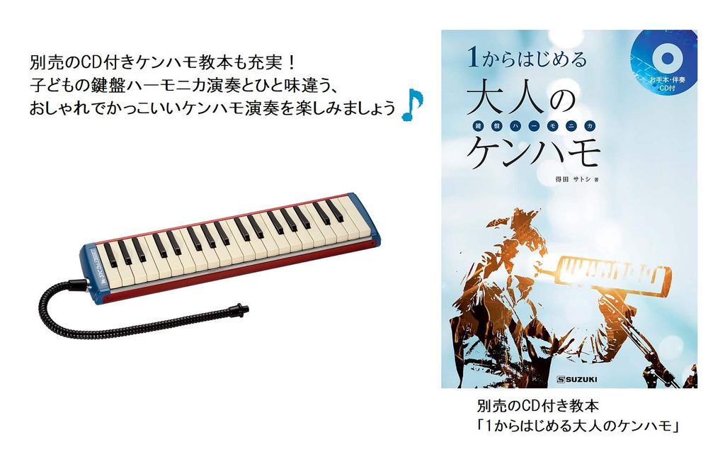 SUZUKI Melodion Alto M-37C Plus Keyboard Harmonica
