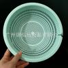 Round Plastic Vegetable and Fruit Draining Basket for Washing and Sieving