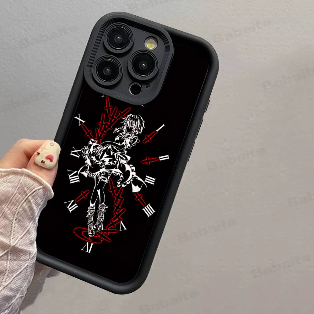 Classic Game Touhou Project Silicone Soft Phone Case For IPhone 17 16 14 13 12 11 15 Pro Max Plus Air Cover