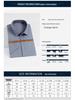 Luo Meng Men's Business Casual Short Sleeve Shirt