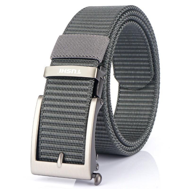 3.5 Nylon Belt Men's Canvas Young Students Korean Automatic Buckle