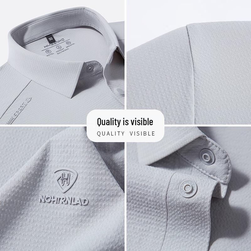 TUCANO Men's Ice Silk Short Sleeve Polo Shirt