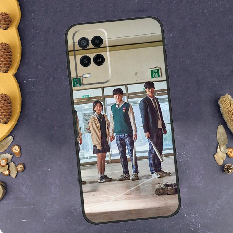All of us are dead Phone Case For Oppo A94 A74 A54 A15 A18 A38 A58 A78 A98 A40 A60 A80 A16 A76 A96 A57S A17 A77