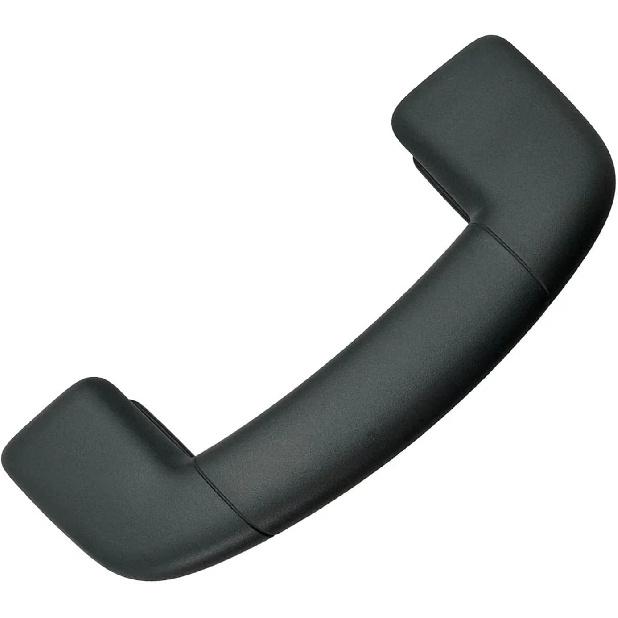 Car Interior Roof Grab Handle, Black, ABS Plastic, 1 Count, Modern Style, Ambidextrous, Pull Handle, No Lock, Screws and Snap-on, 1 cm Width, Fit For