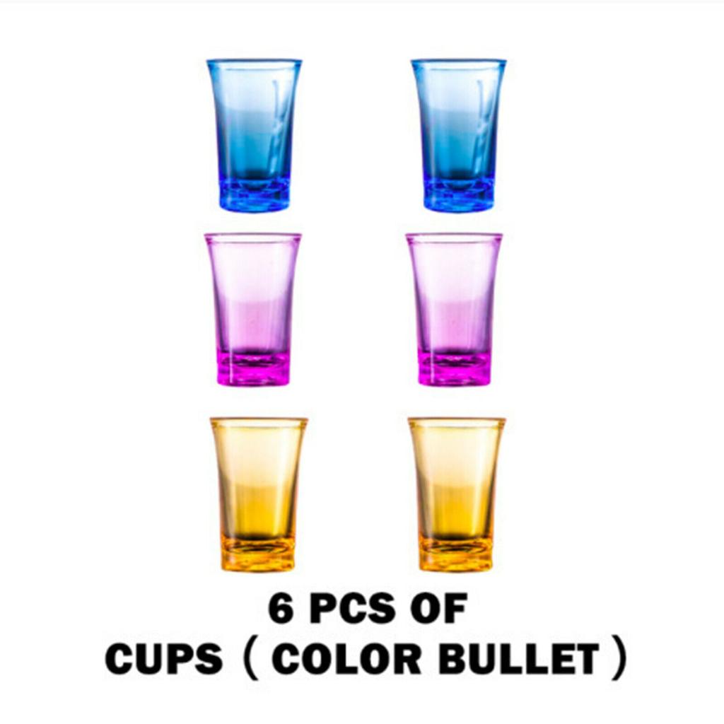 Unique 6 Shot Glass Dispenser And Carrier With Biodegradable Holder For Events
