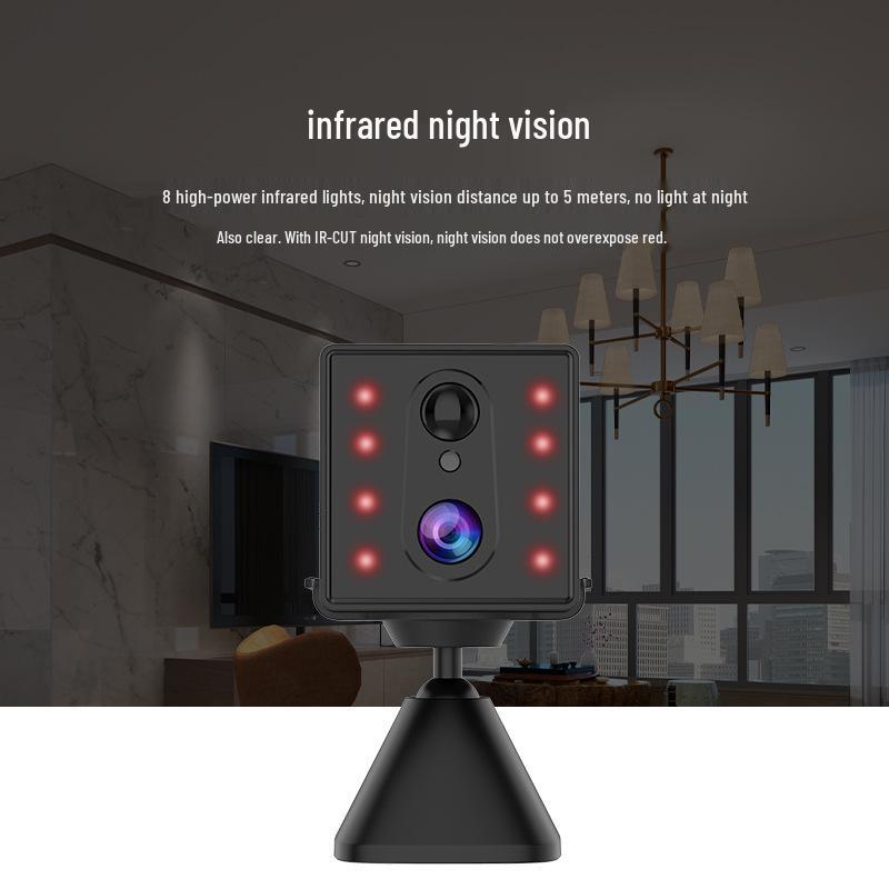 2M 4G Low-Power Indoor Wireless Camera with Battery