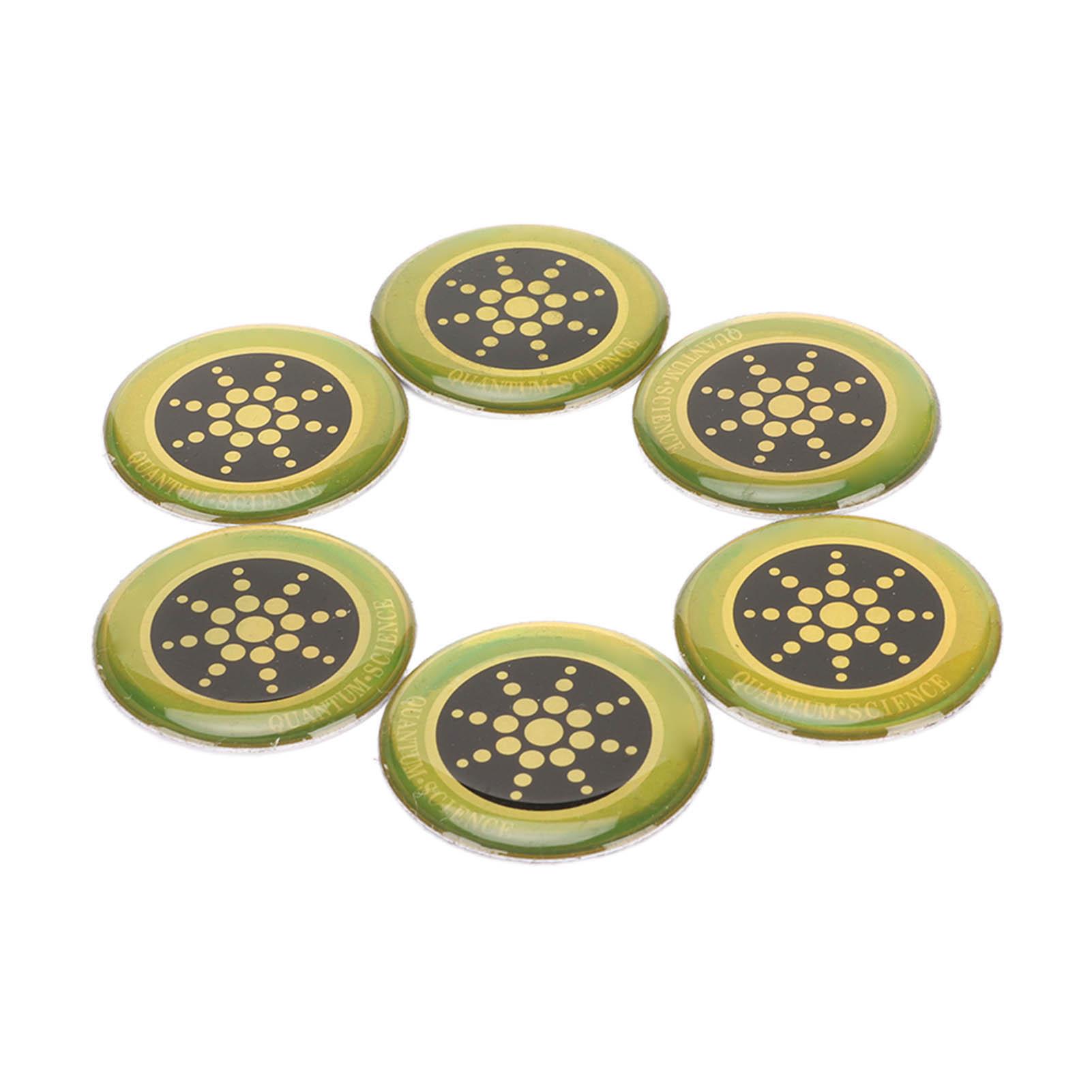 6 шт. Наклейки для мобильных телефонов Самоклеящиеся Наклейки от излучения для компьютеров телефонов 5G