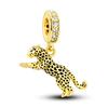 Charms Animali in Argento 925 Cane Gatto Gufo Coniglio Leone Elefante Dinosauro Charm Per Braccialetto Bangle Biglie per Creazione Gioielli