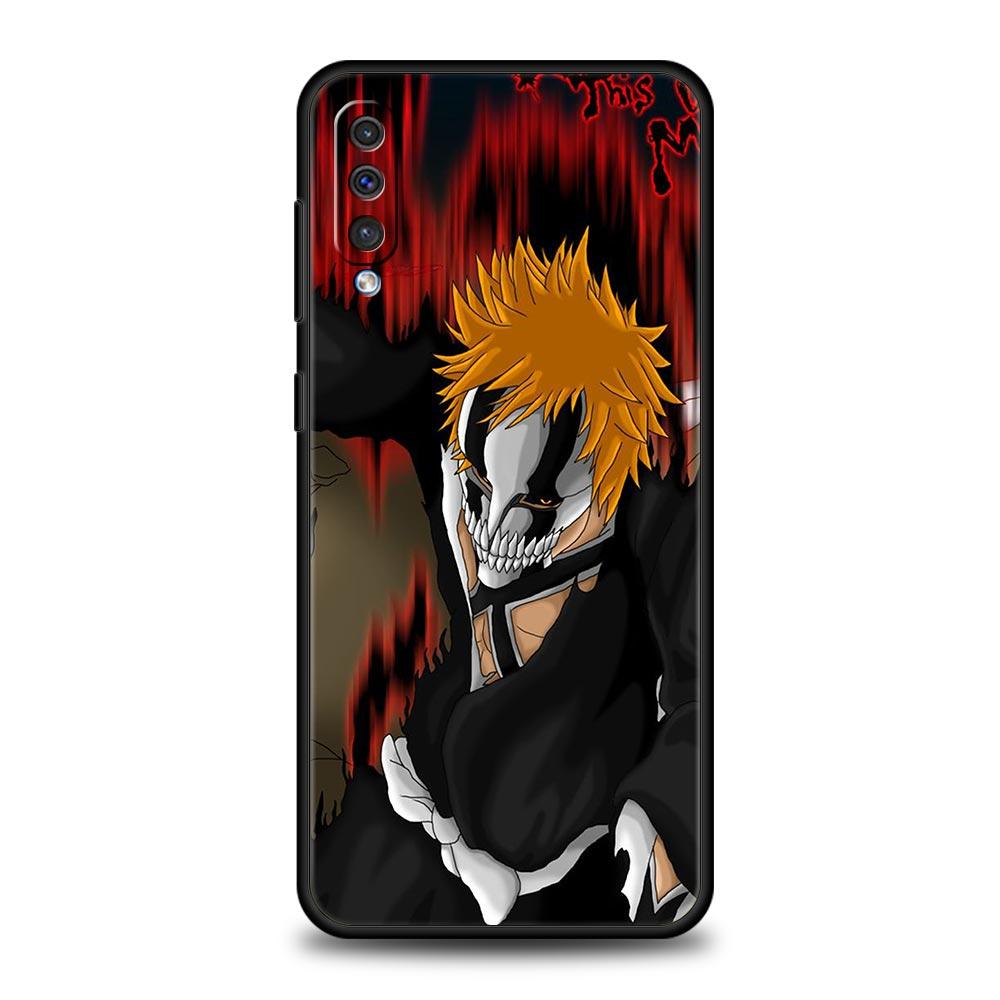 Bleach Kurosaki Ichigo für Samsung Galaxy A52s Telefon Fall 5G A12 A70 A50 A40 A20s A30 A10s A20e A10 A22 A72 a32 4G A02s Abdeckung