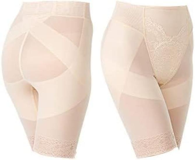 

Ashiya Beauty Bodywork Pelvic Slimming Pink Shorts, 2-Pack (2 Beige, Small)