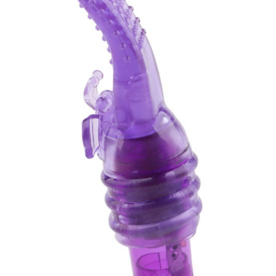 Vibrating Massager Waterproof Lightweight TPE Sex Finger Vibrator Sleeve for Hotel