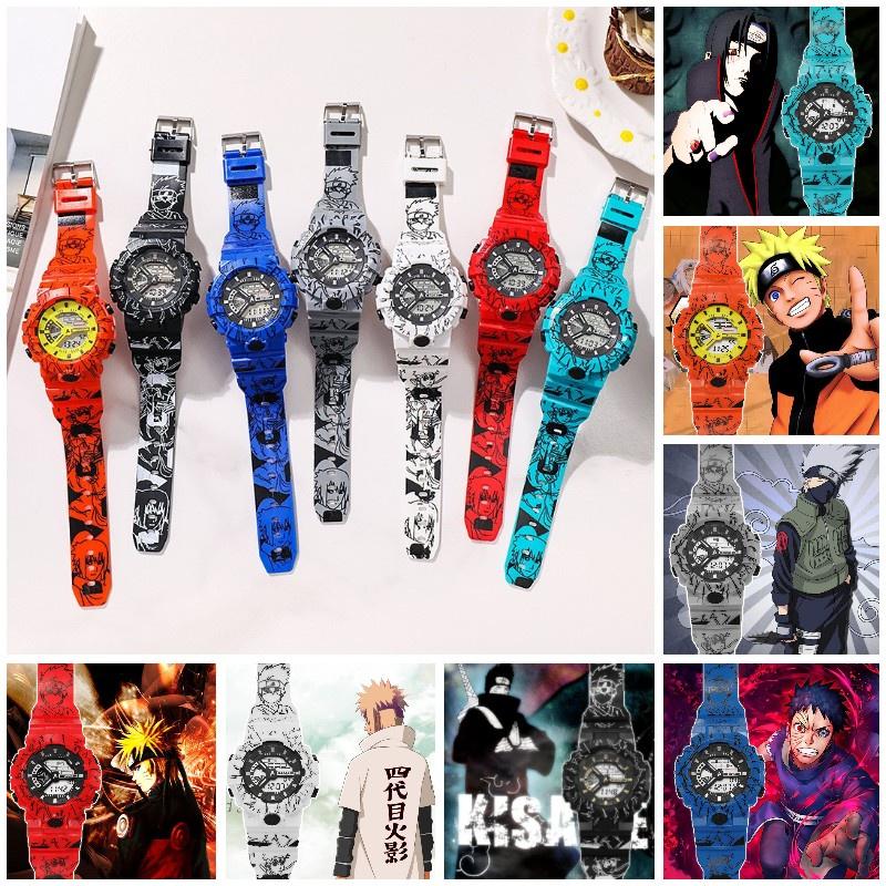 Sveglia Orologio Luce Notturna Spirale Naruto Per Bambini, Studenti E Appassionati Di Sport