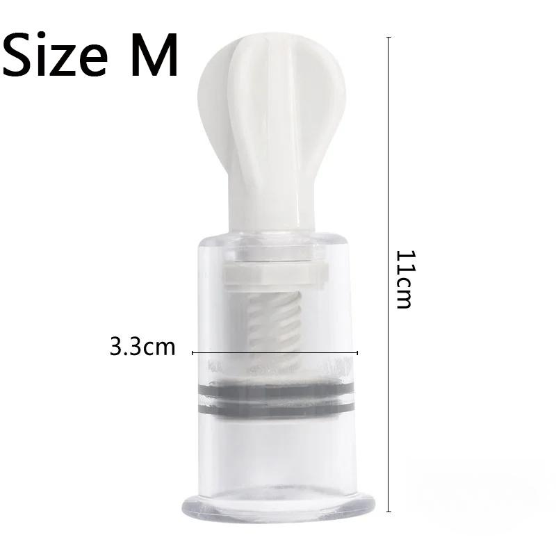 Vacuum Suction Cupping Cup Nipple Enhancer Massage Vacuum Cans Plastic Enlarger Suction Enlarger Body Breast Massager Cups