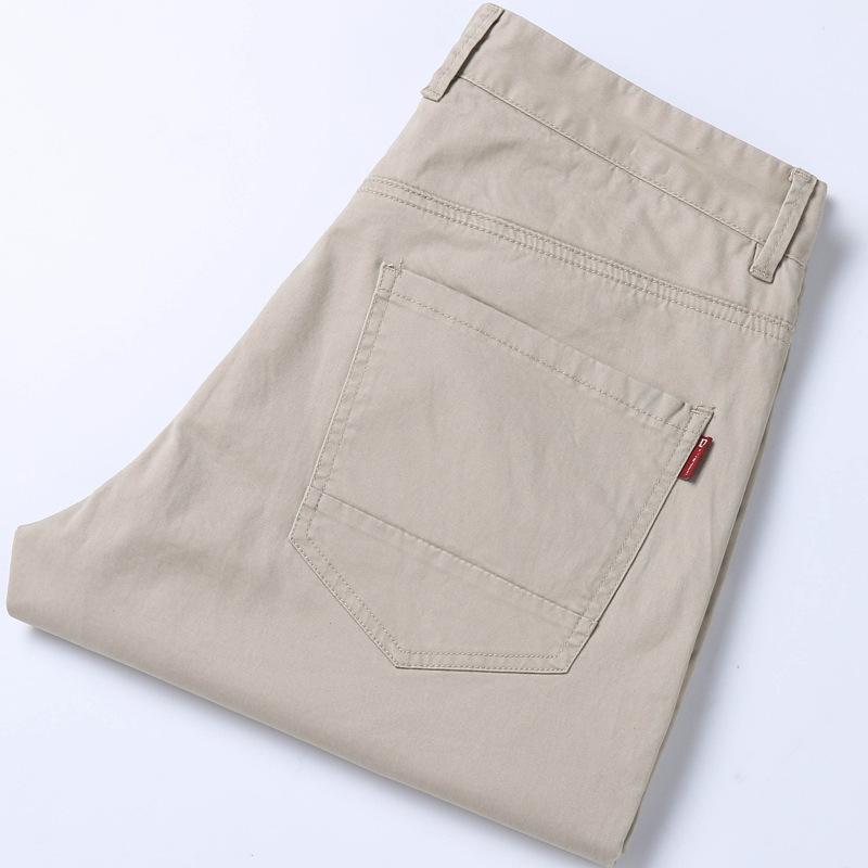 Spring And Summer Men'S Casual Shorts With Micro Elasticity And Versatile Men'S Five Quarter Pants