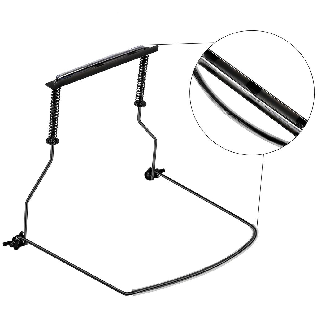10-hole Harmonica Stand Adjustable Metal Harmonica Neck Clip 10-hole Neck-worn Harmonica Stand