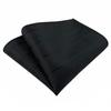 Herren Gestreiftes Polyester Seide Business Einstecktuch