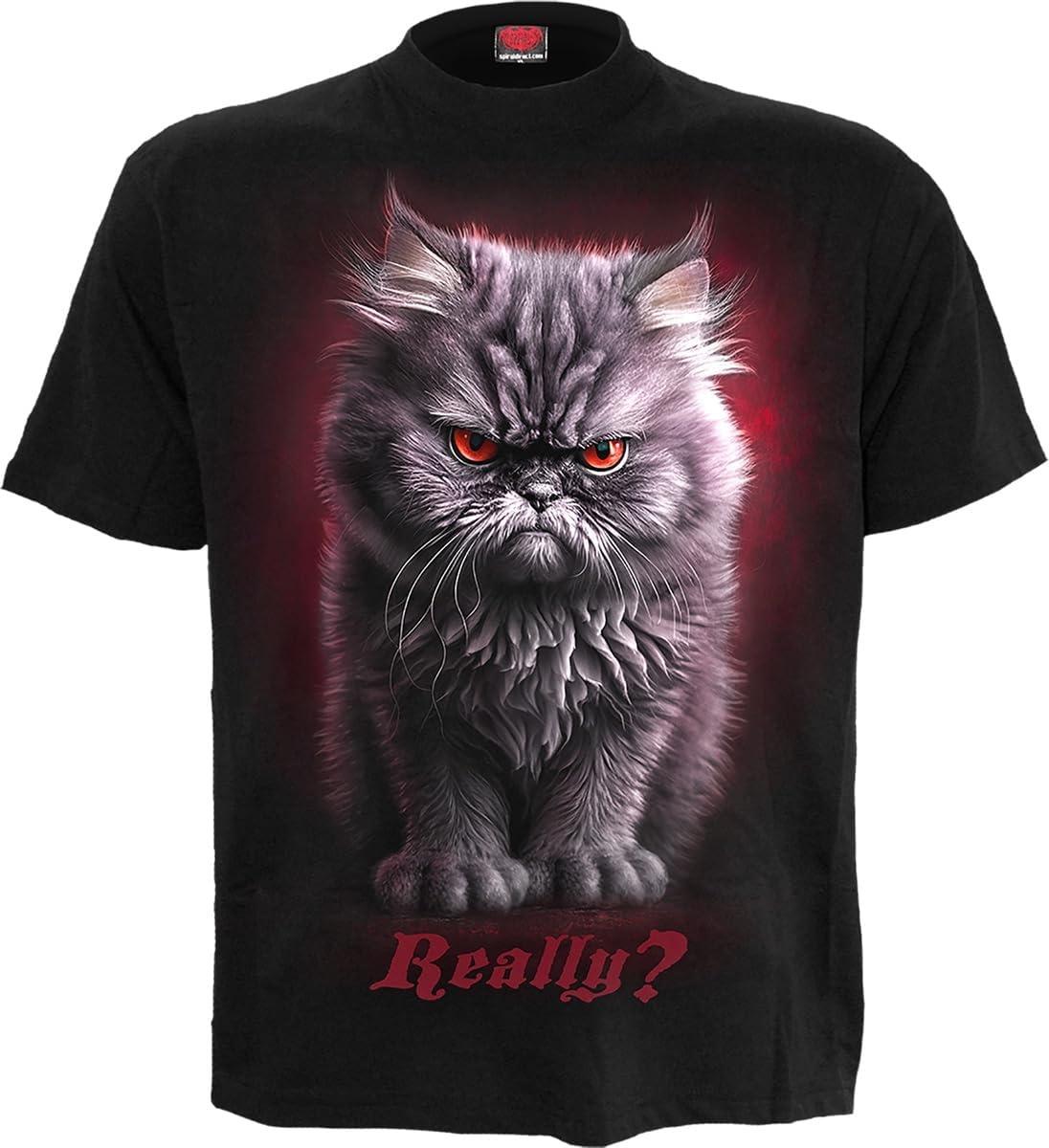 Spiral - Anger Management - Front Print T-Shirt Black S