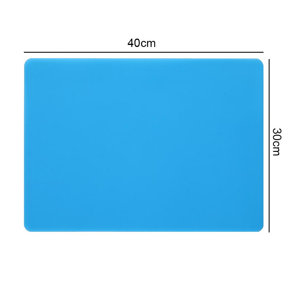 Silicone World Silicone Pad Table Mat Kneading Dough Mat Resin Pad Craft Tool Anti-dirty Pad DIY Epoxy Jewelry Making Tools