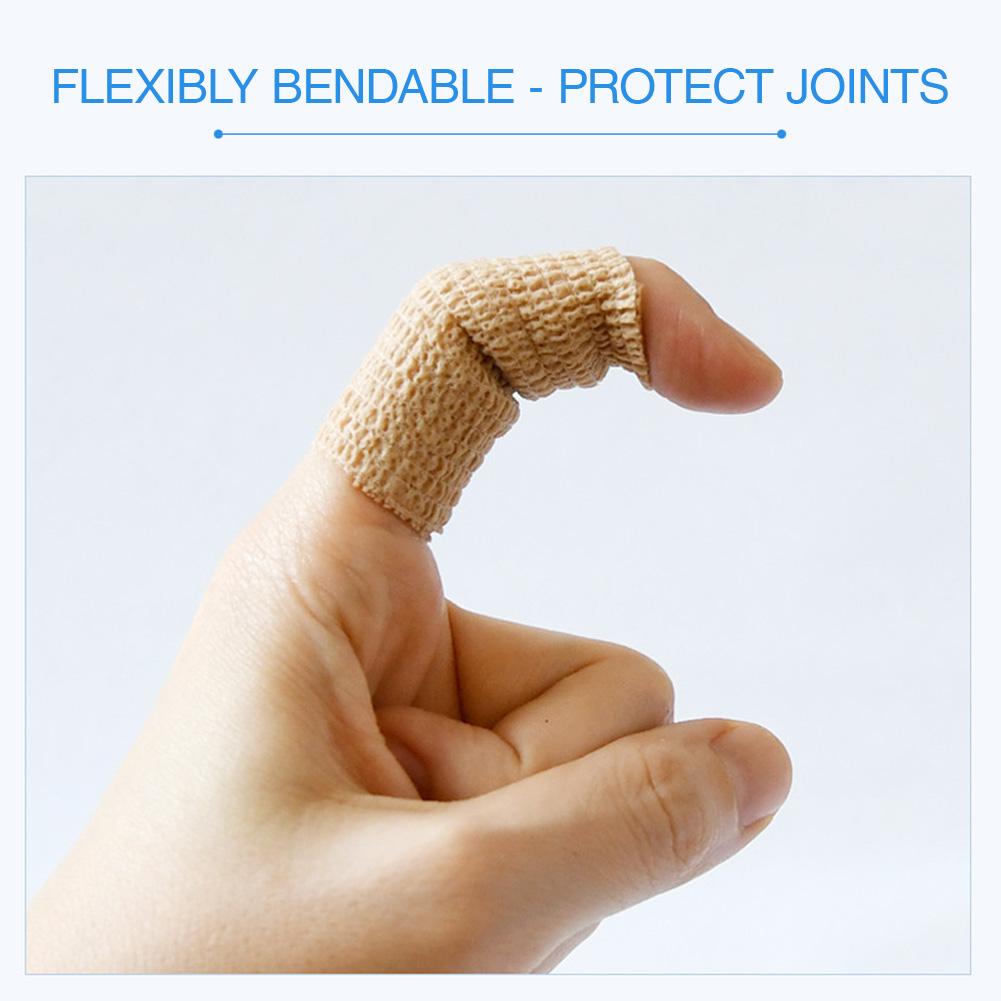 1Roll 450CM Self-Adhesive Elastic Bandage Sports Training Pressurized Breathable Fixation Auxiliary Bandage
