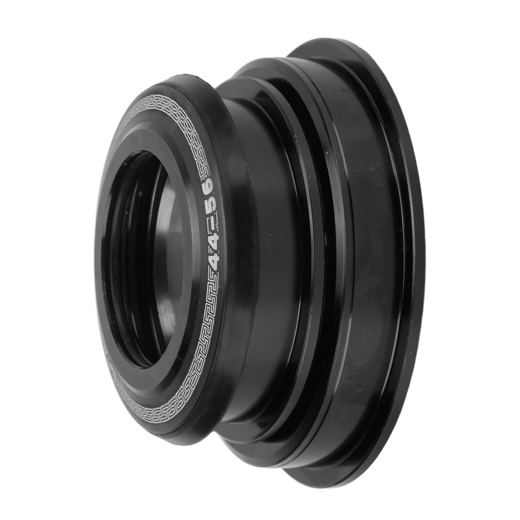 Viaron Bicycle Bearing Headset Aluminum Alloy Mountain Bike Stem Headset for Cone Straight Tube ForkBlack