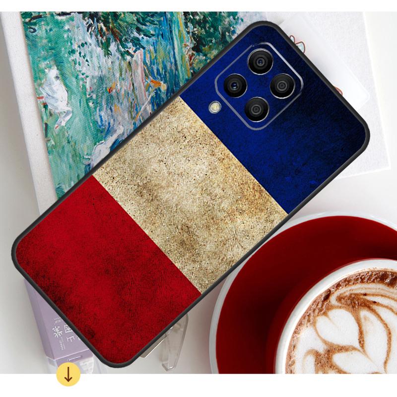 France National Flag Case For Samsung Galaxy M54 M23 M20 M32 M52 M56 M16 M36 M34 M14 M35 M55 M15 M11 M31 M13 M53