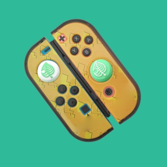 4Pcs Silicone Joystick Thumb Grips Cap Cover for NS Switch Lite Animal Crossing