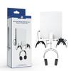 PS5 Console Wall Mount & Charging Cable Set with Handle Game Accessories
