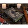 Triple Moon Goddess Vintage leather Journal blank spell Book of shadows Grimoire journal witchcraft supplies Wiccan journal
