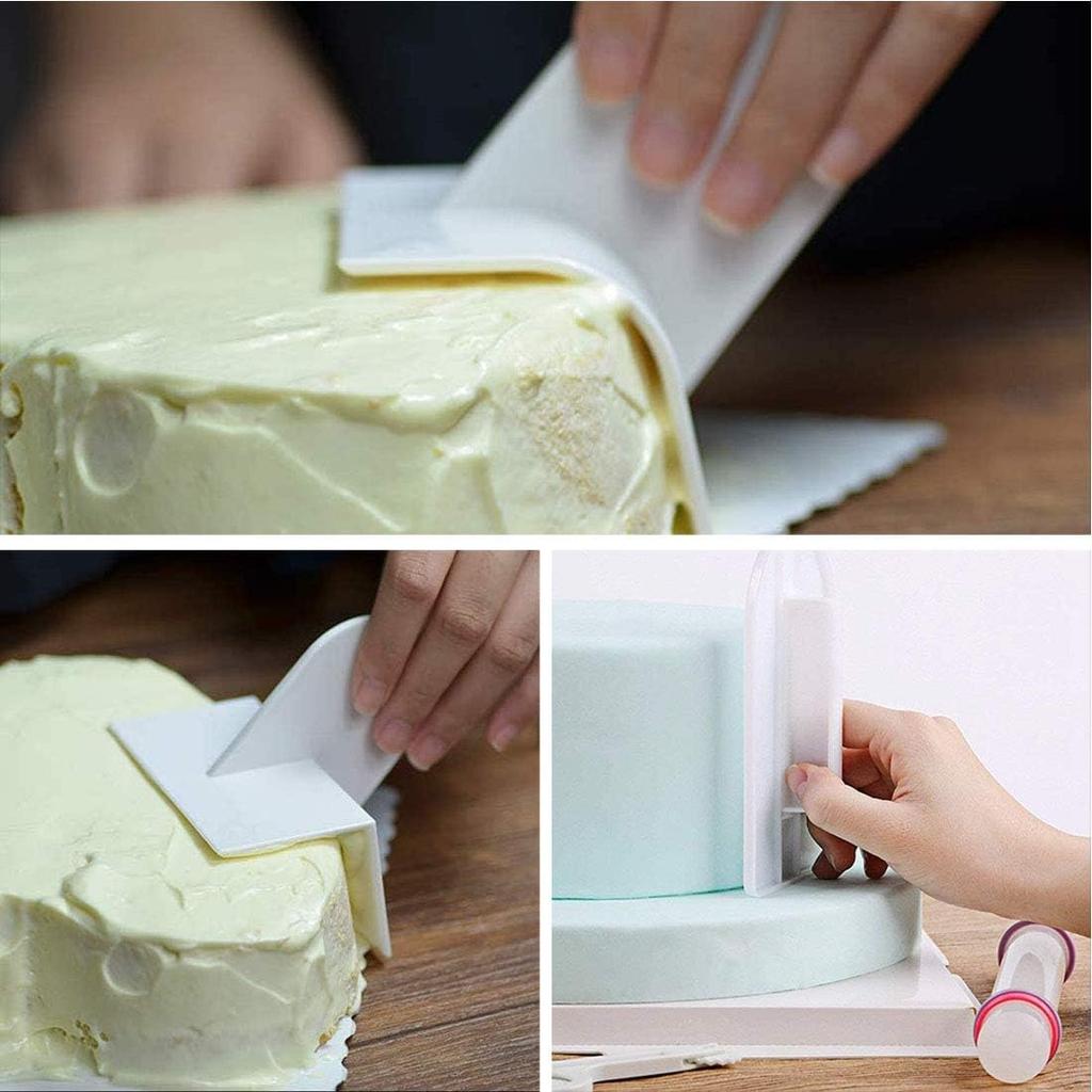 6pcs/set Polisher Paddle Durable And Healthy Essential Tool For Fondant Smoothing Smoother Polisher