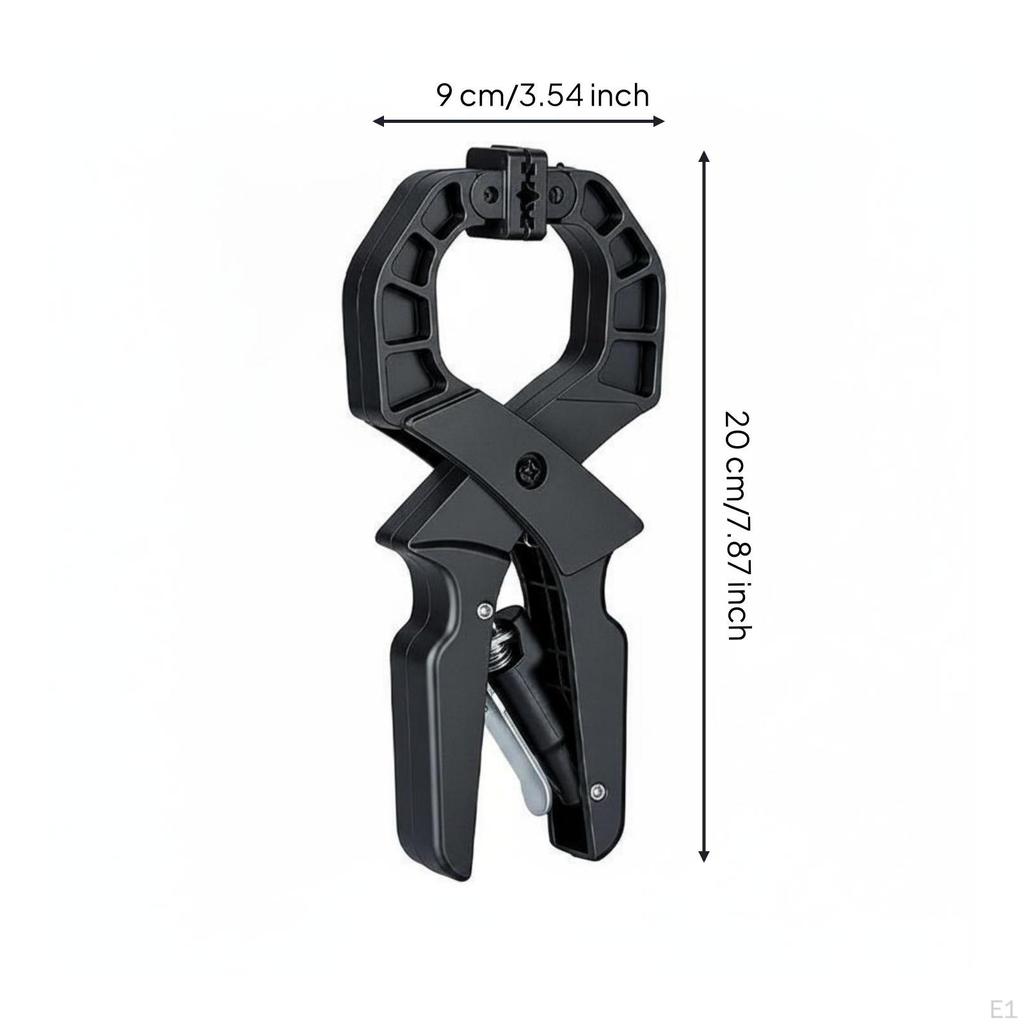 Nylon Carpentry Clamp 8 Inch High Strength Workshop Tool for Woodworkers,