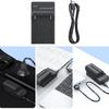For F750 F770 F960 F970 F980D F990 FM50 FM55H FM500H USB C Camera Battery Charging Adapter Accessories