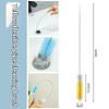 1/2Pcs Household Bendable Sink Bathroom Sink Drain Pipe Brush Bathroom Tool Kitchen Utensils Drain Cleaning Brush