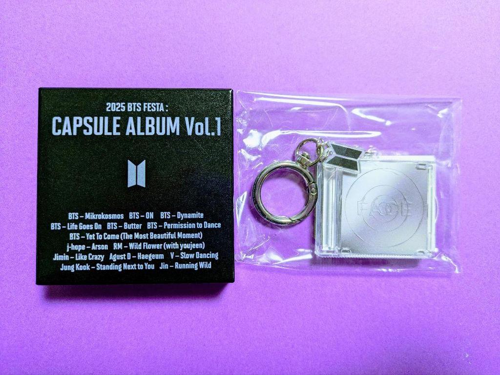[USED] 2025 FESTA CAPSULE ALBUM JIMIN FACE limited edition bonus