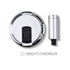 No Magnetic Mechanical Floor Door Stopper Holder, Windproof Double no - Hole Design, Suitable for Door Heights 5-20mm from Floor