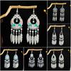 Vintage Minority Style Earrings Bohemian Earrings Tourist Attractions Tassel Earrings