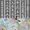 1Pcs Silicone Bow Nail Art Mold Bowknot Style High Transparent 3D Nail Template Nail Charm Diy Manicure Mold Stencil Tool