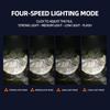 Flashlight LED strong light ultra bright high-power long-range rechargeable mini pocket portable small outdoor light