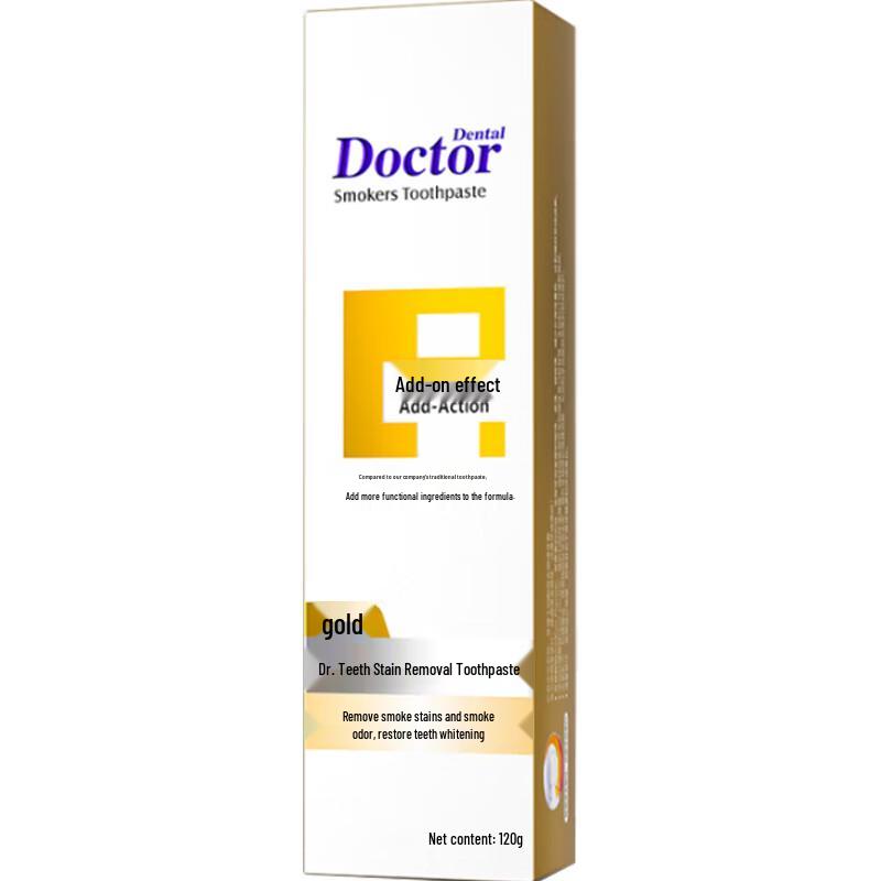 

Dr. Ya Gold Anti-Stain Fresh Breath Toothpaste