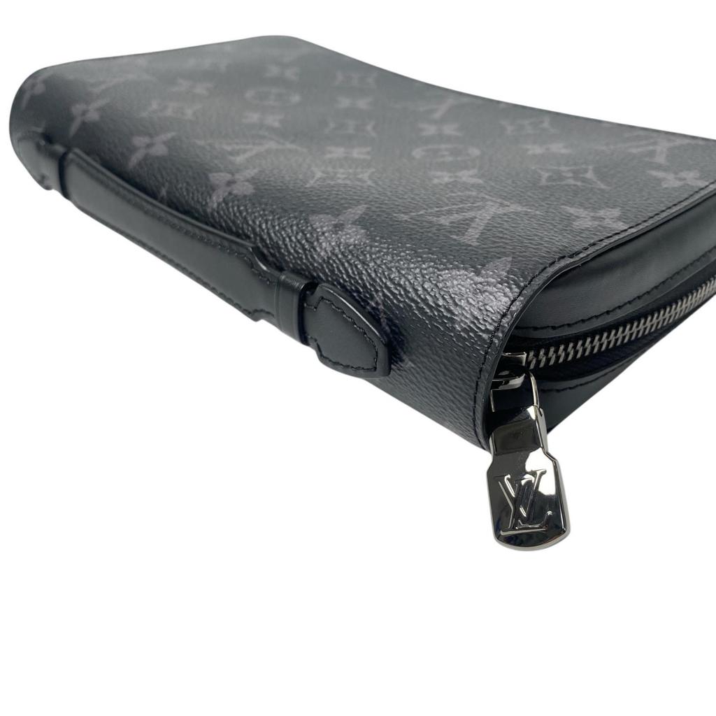 Used LOUIS VUITTONPurse black PVC mens