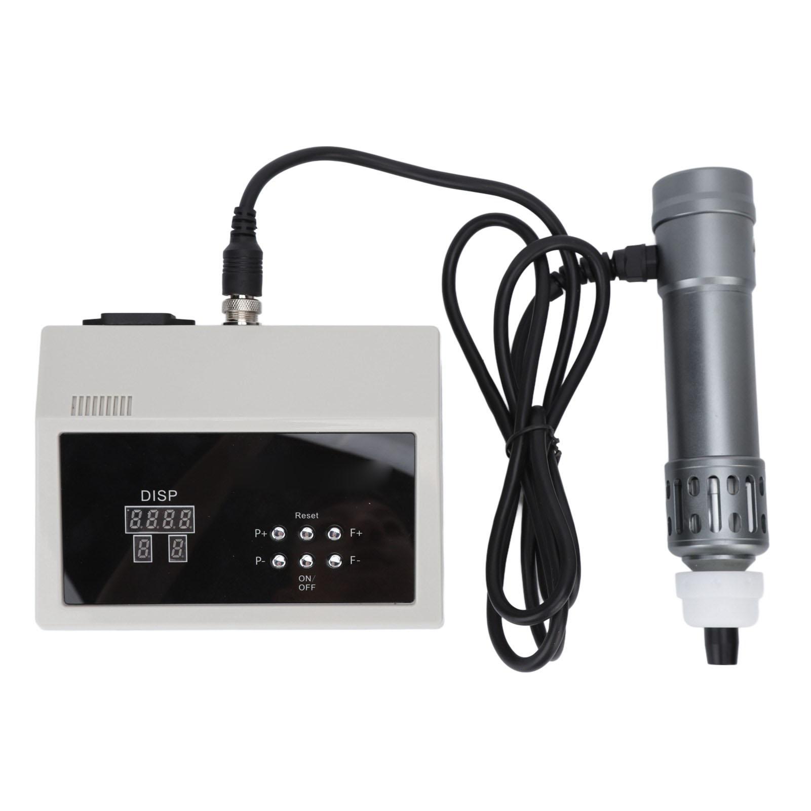 

Аппарат ударно-волновой терапии ED 9 передач 11 массажных головок Экстракорпоральное лечение для глубокого массажа US Plug