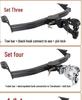 Compatible Trailer Hitch Adapter for 2008-2025 Toyota Highlander with Square Hole Design
