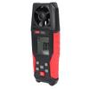 Digital Anemometer with 8 Vanes Handheld Wind Speed and Temperature Meter 0.1 to 30.0m s 0 to 45.0 celsius
