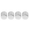 4Pcs Potentiometer Knob Wide Compatibility Strong Delicate Electric Guitar Control Knob