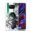 My Hero MHA Art Phone Case For Xiaomi Poco X7 X6 X5 Pro F7 Ultra Redmi 15C 15 13 13C 12 12C 10 10A 10C 9 9A 9C 9T Cover Poco X7