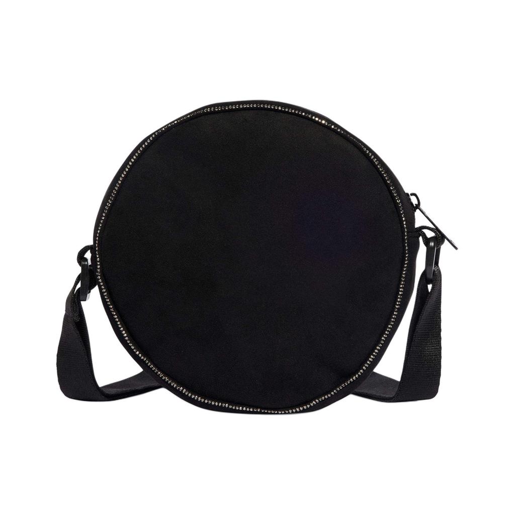 New Adidas Originals Recycled Eco Friendly Polyester Small Round Bag Shoulder Bag Crossbody Bag Regular Women's Black IT7387