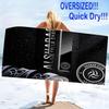 Al Shabab Club Print Beach Towel, Large Soft Quick Dry Towel for Beach Camping Swimming
